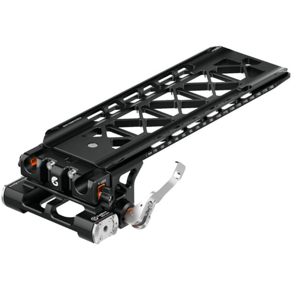 Bright Tangerine KASBAH Ātman Universal Shoulder Rig & Handle Kit (Wide 2-Axis, BUD Plate, ARRI Dovetail) view 6