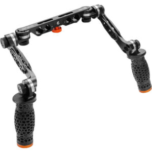 Bright Tangerine KASBAH Ātman Universal Shoulder Rig & Handle Kit (Wide, 2-Axis BUD VCT-14)