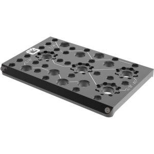 Bright Tangerine Left Field 3 Quick Release Baseplate for Z CAM E2