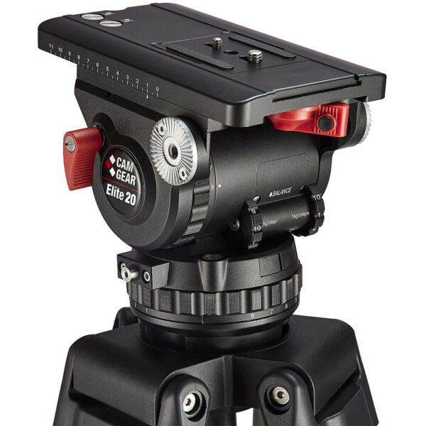 Camgear Elite 20 Fluid Head (100mm) view 3