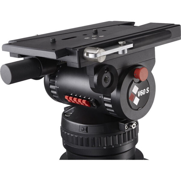 Camgear V60 Studio/OB AL MS Heavy-Duty Aluminum Tripod System view 5
