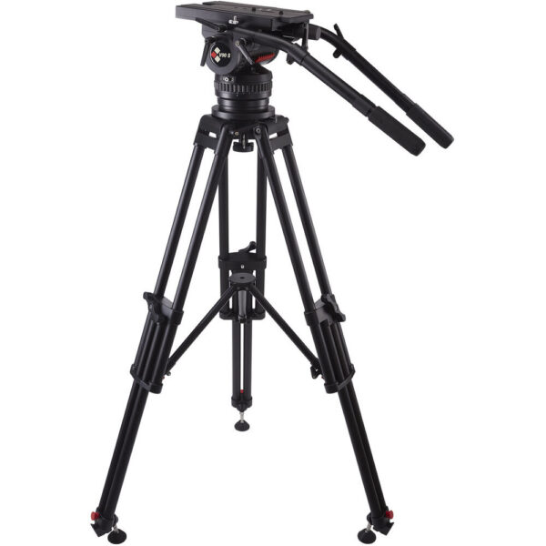 Camgear V90 Studio/OB AL MS Heavy-Duty Aluminum Tripod System view 3