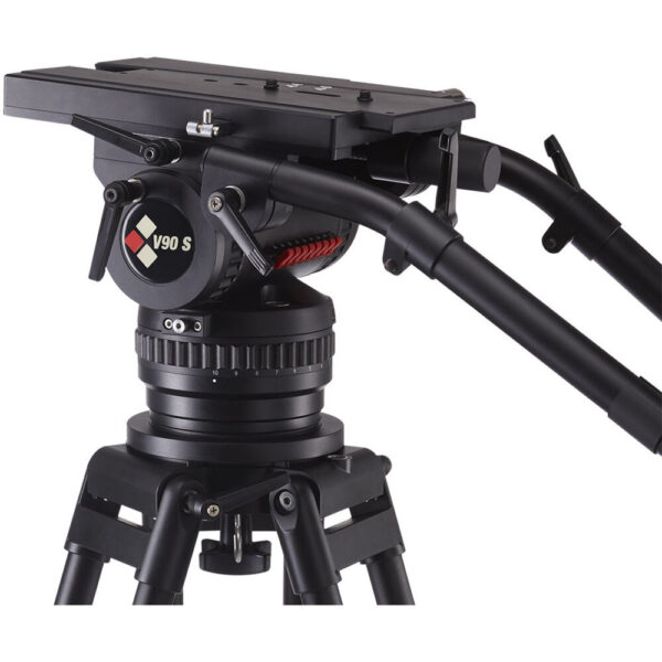 Camgear V90 Studio/OB AL MS Heavy-Duty Aluminum Tripod System view 5