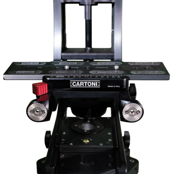 Cartoni Lambda 25 Fluid Head - Supports Up to 55 lb view 3