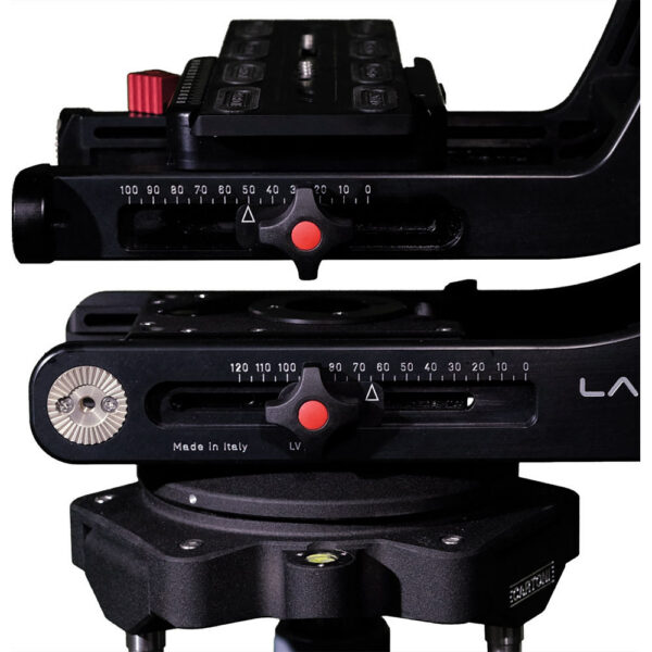 Cartoni Lambda 25 Fluid Head - Supports Up to 55 lb view 4
