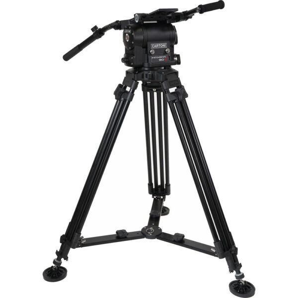 Cartoni Maxima 30 Head with K701 Tripod and Mid-Level Spreader view 4