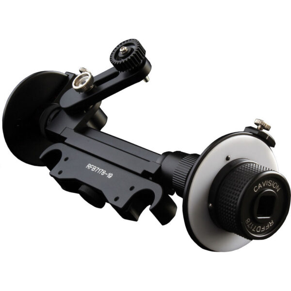 Cavision Mini Dual Wheel Follow Focus for 19mm Rods (with Film/Cine Gear)