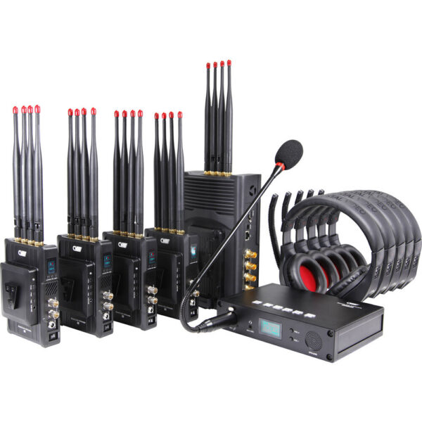 Crystal Video Technology Beam Link Ultimate 4-Channel Full HD Video Transmission System with Intercom Receiver