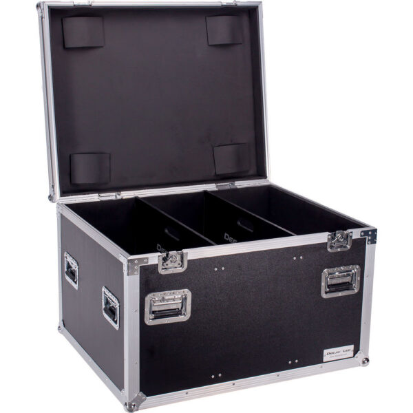 Dee Jay LED Fly Drive Utility Trunk Case with Caster Board (Black, 38 x 31 x 24") view 2