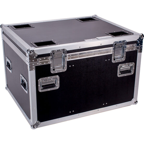 Dee Jay LED Fly Drive Utility Trunk Case with Caster Board (Black, 38 x 31 x 24")