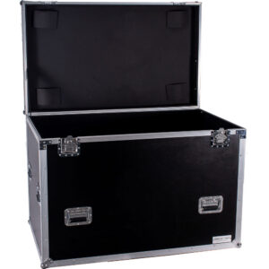 Dee Jay LED Fly Drive Utility Trunk Case with Caster Board (Black, 48 x 28 x 32")
