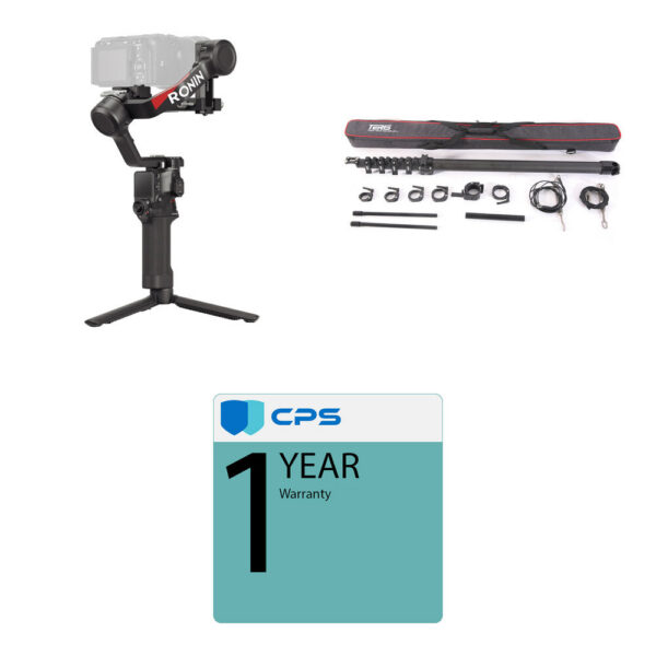 DJI RS 4 Gimbal Stabilizer and JQ50-III Mini Jib Kit view 3