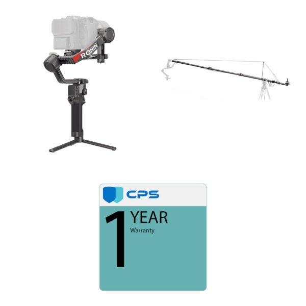 DJI RS 4 Pro Gimbal Stabilizer and JQ40-III Mini Jib Kit view 3