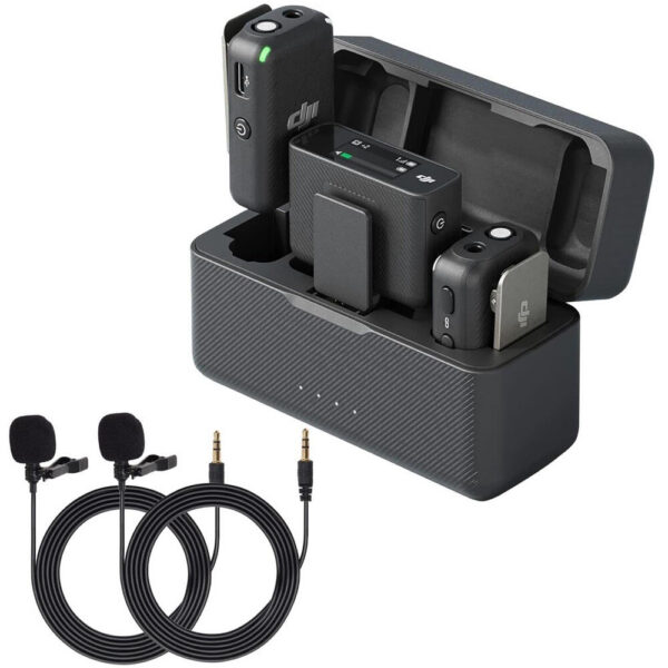 DJI RS 4 Pro Gimbal Stabilizer and Wireless Microphone System Kit