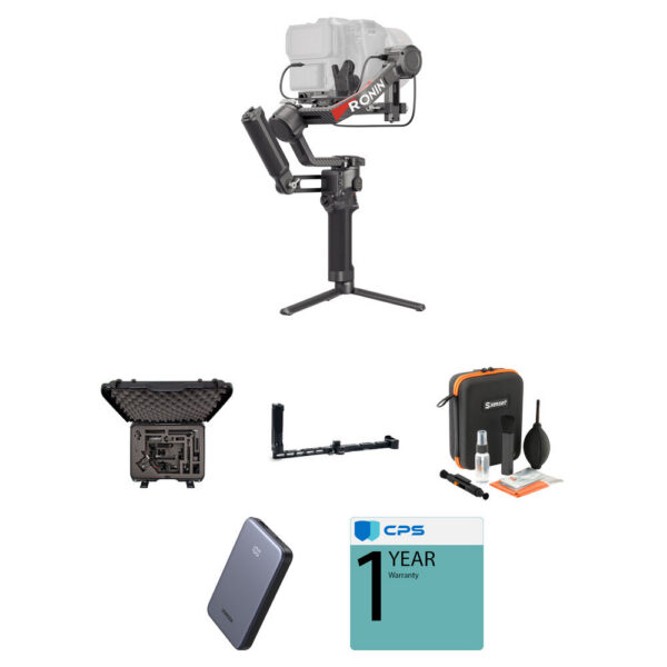 DJI RS 4 Pro Gimbal Stabilizer Combo Accessory Kit with Dual-Handle Bracket view 6