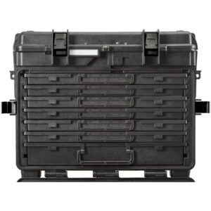 Explorer Cases 5140 Hard Wheeled Tool Chest with Six 30mm & One 60mm Drawers (Black)