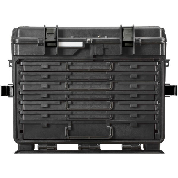 Explorer Cases 5140 Hard Wheeled Tool Chest with Six 30mm & One 60mm Drawers (Black)
