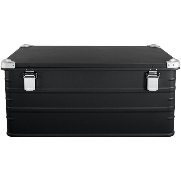 Eylar 4-Piece Large Crossover Aluminum Storage Trunk & Chest Set (Black) view 8