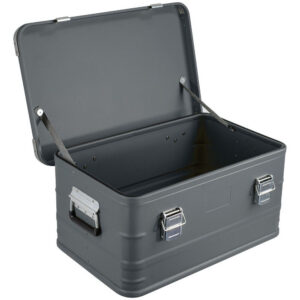 Eylar 4-Piece Large Crossover Aluminum Storage Trunk & Chest Set (Gray)