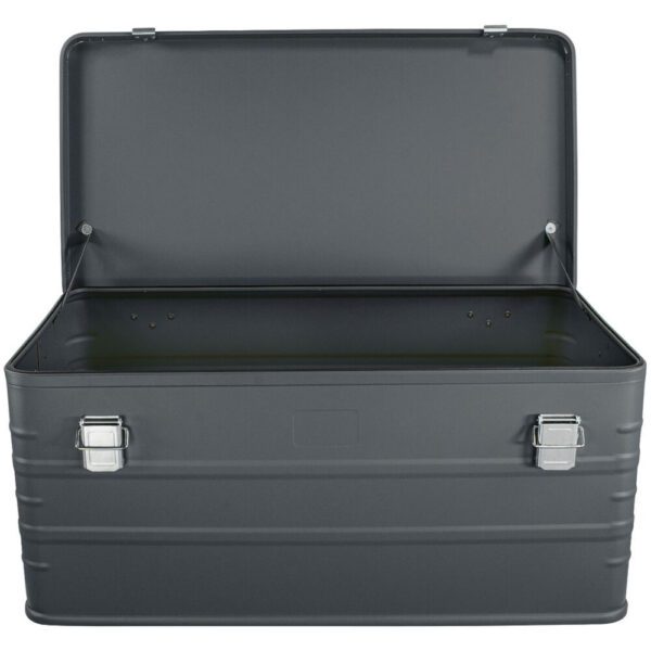 Eylar 4-Piece Large Crossover Aluminum Storage Trunk & Chest Set (Gray) view 6