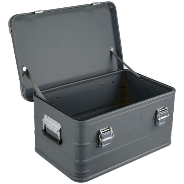Eylar 4-Piece Large Crossover Aluminum Storage Trunk & Chest Set (Gray)