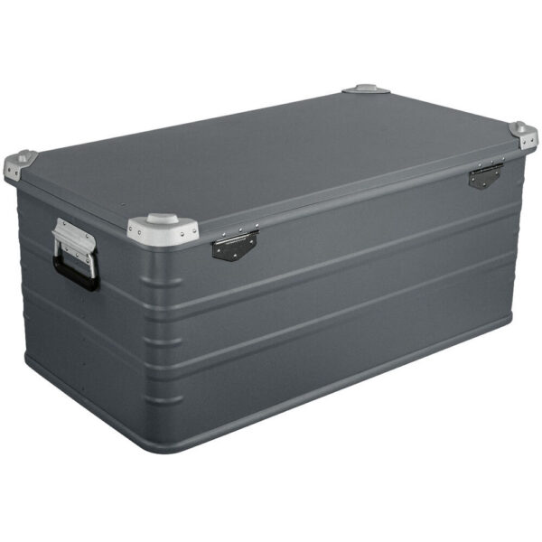 Eylar 4-Piece Large Crossover Aluminum Storage Trunk & Chest Set (Gray) view 8