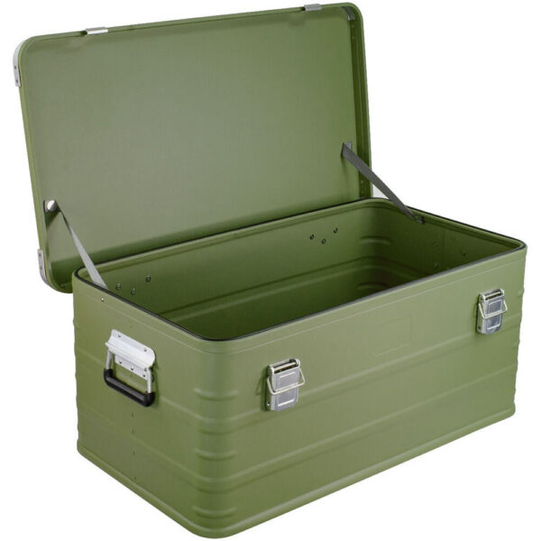 Eylar 4-Piece Large Crossover Aluminum Storage Trunk & Chest Set (Green) view 2