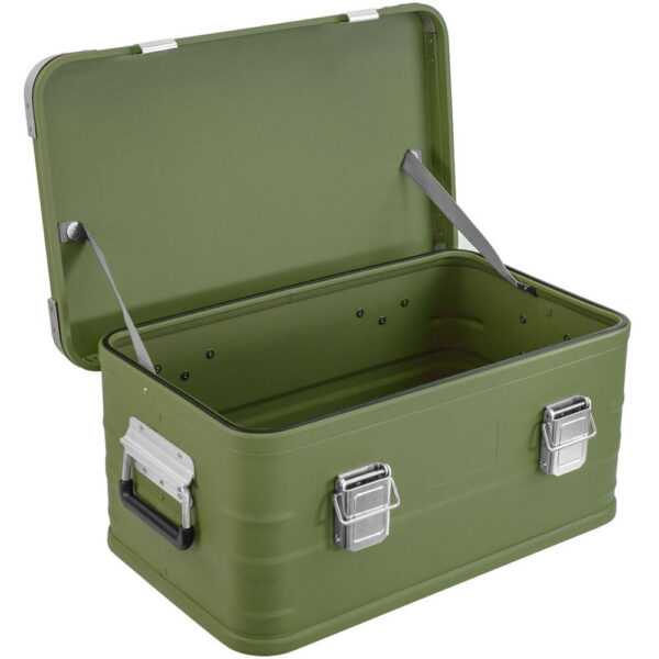 Eylar 4-Piece Large Crossover Aluminum Storage Trunk & Chest Set (Green) view 4