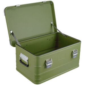 Eylar 4-Piece Large Crossover Aluminum Storage Trunk & Chest Set (Green)