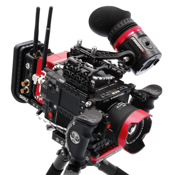 GLOBAL DYNAMICS UNITED Quantum Rig Monster Kit for RED V-RAPTOR (Black Handles)