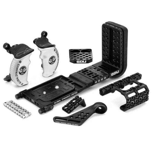 GLOBAL DYNAMICS UNITED Quantum Rig Monster Kit for RED V-RAPTOR (White Handles)