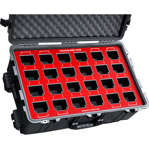 Jason Cases Milwaukee M18 24-Battery Case