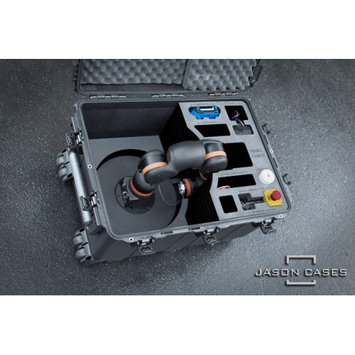 Jason Cases Wheeled Hard Case with Foam Insert for Igus Re BeL Cobot