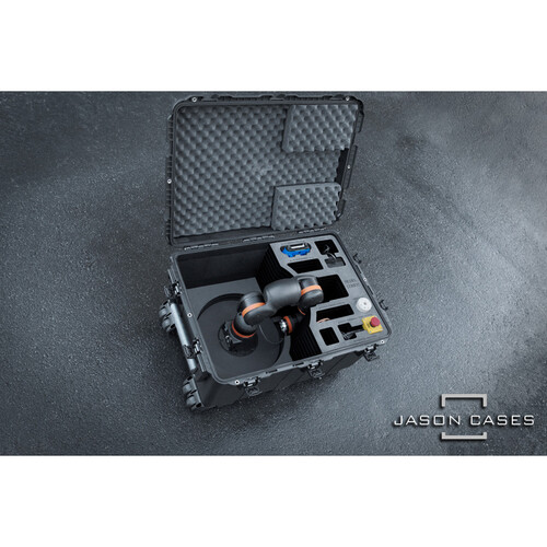 Jason Cases Wheeled Hard Case with Foam Insert for Igus Re BeL Cobot view 3