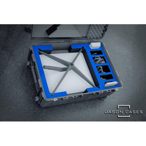 Jason Cases Wheeled Hard Case with Foam Insert for SpaceX Starlink Business view 3