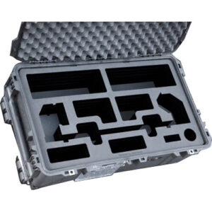 Jason Cases Wheeled Hard Case with Foam Insert for Universal Laser Systems Rotary Tool