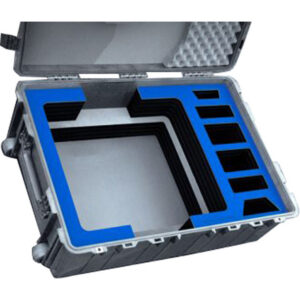 Jason Cases Wheeled Hard Case with Magnetic Mount and Foam Insert for SpaceX Starlink