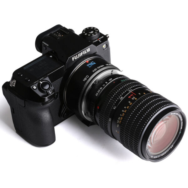KIPON 0.8x Focal Reducer for Mamiya 645 Lens to FUJIFILM GFX Camera view 2