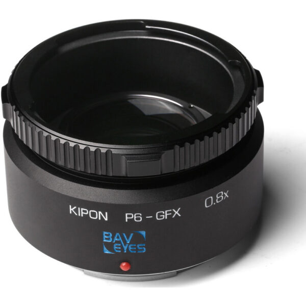 KIPON 0.8x Focal Reducer for Pentacon 6 Lens to FUJIFILM GFX Camera view 3