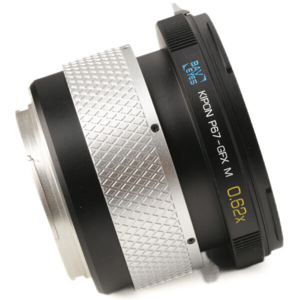 KIPON BAVEYES 0.62x Macro Focal Reducer with Helicoid (Pentax 67 to FUJIFILM G) view 3