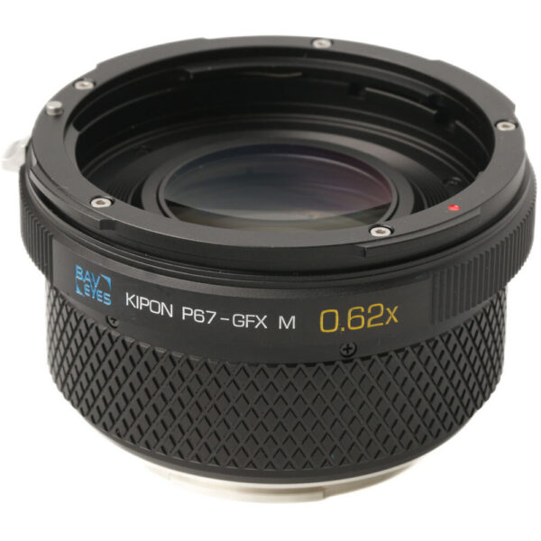 KIPON BAVEYES 0.62x Macro Focal Reducer with Helicoid (Pentax 67 to FUJIFILM G) view 5