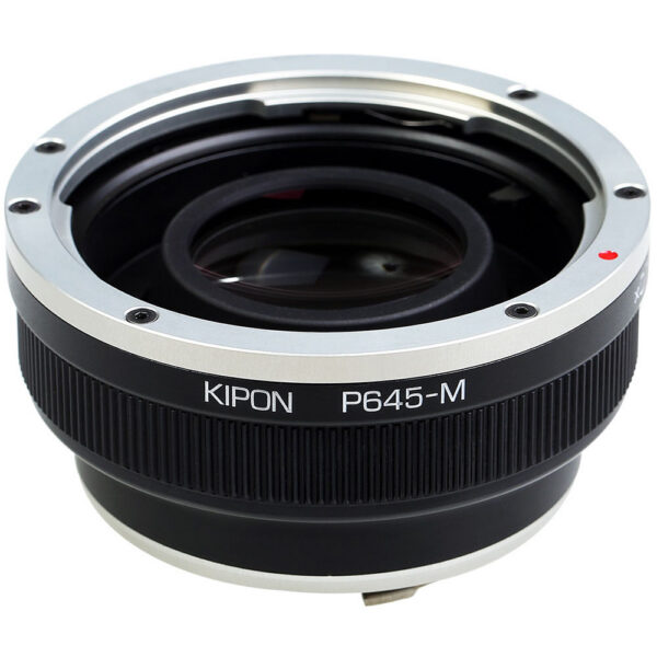 KIPON Baveyes 0.7x Lens Mount Adapter for Pentax 645-Mount Lens to Leica M-Mount Camera view 2