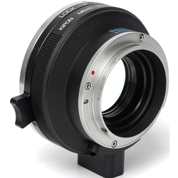 KIPON Baveyes 0.7x Pro Lock Adapter for Mamiya 645-Mount Lens to Canon RF-Mount Camera view 5