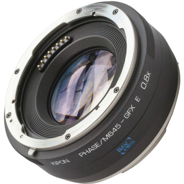 KIPON Baveyes 0.8x Lens Mount Adapter (Phase One/Mamiya 645 to FUJIFILM G, V2)