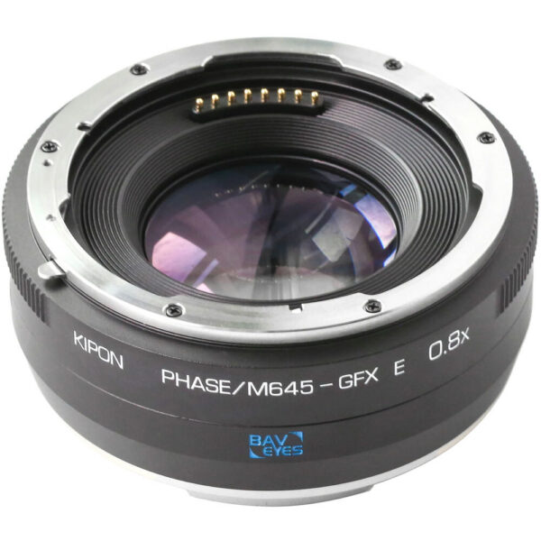 KIPON Baveyes 0.8x Lens Mount Adapter (Phase One/Mamiya 645 to FUJIFILM G, V2)