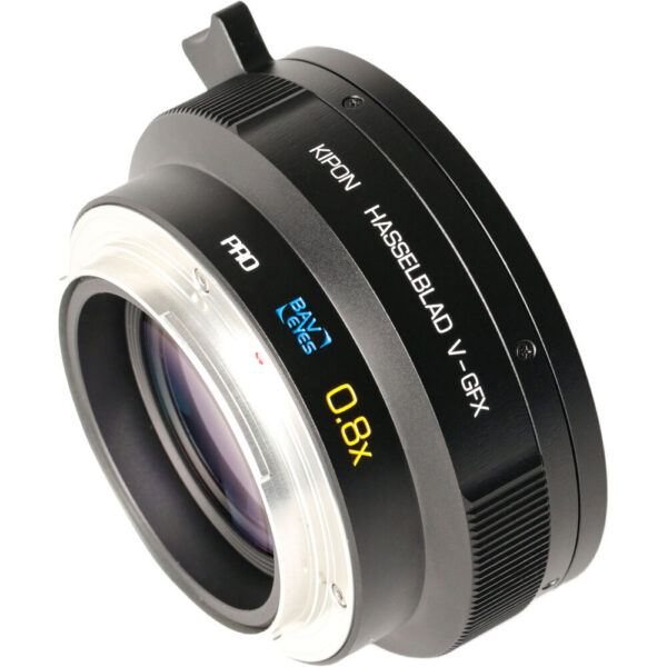KIPON BAVEYES 0.8x PRO Lock Focal Reducer (Hasselblad V to FUJIFILM G)