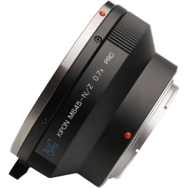 KIPON BAVEYES PRO 0.7x Lock Focal Reducer V2 (Mamiya 645 to Nikon Z)