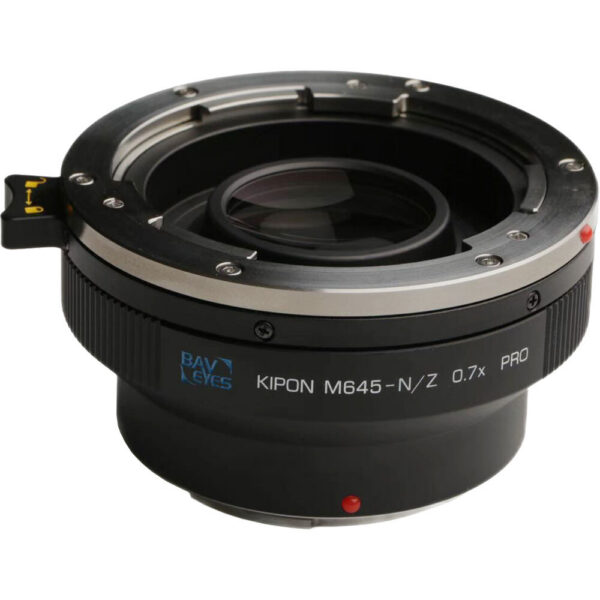 KIPON BAVEYES PRO 0.7x Lock Focal Reducer V2 (Mamiya 645 to Nikon Z)