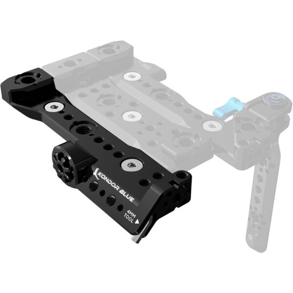Kondor Blue Ultimate Rig MKII for Sony FX6 (Raven Black, Gold Mount)
