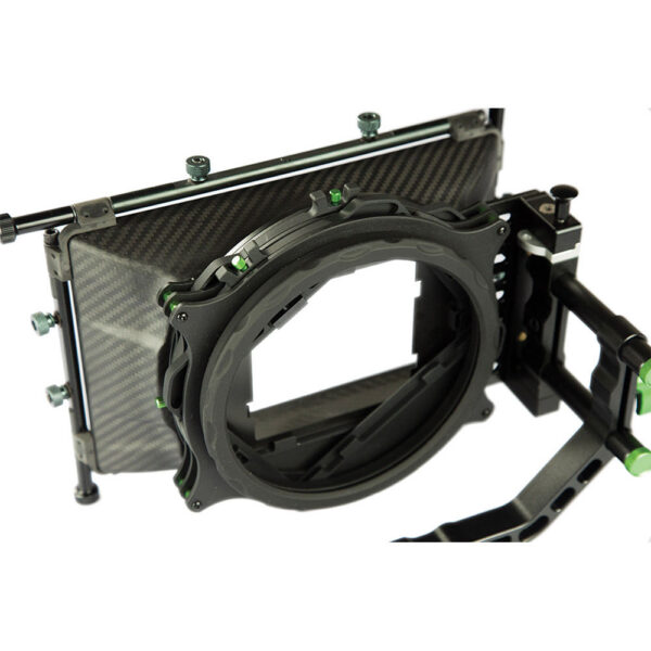 Lan Parte MB-0219 4 x 5.65" Rod-Mounted Swing-Away Matte Box for 19mm Rods view 2